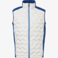 Abacus mens Portrush golf hybrid vest atlantic clam