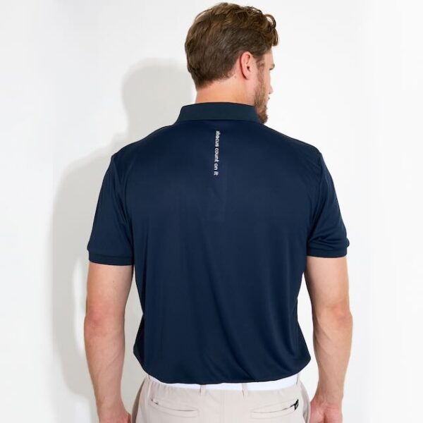 Abacus mens Hammel golf polo navy - Afbeelding 2