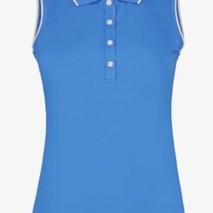 Luhta Kivisaari mouwloze golf polo kobalt