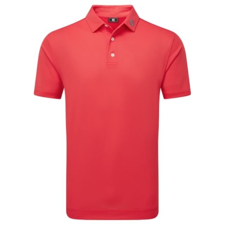 Footjoy stretch piqué heren golf polo hibiscus