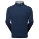 Footjoy quilt texture heren golf chill out pullover navy