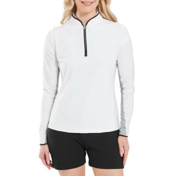 Footjoy sun pro longsleeve white