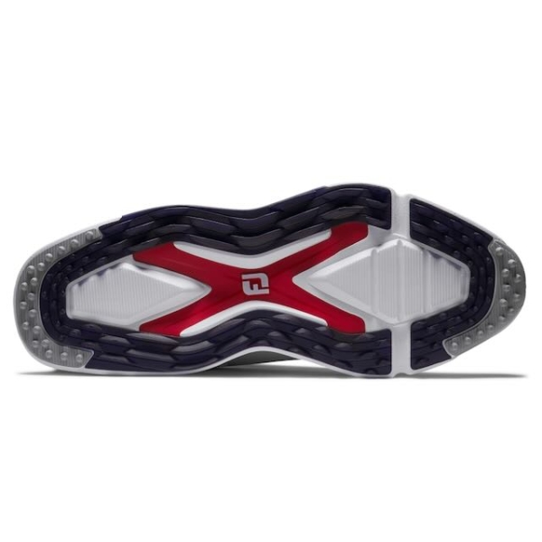 Footjoy Pro SLX heren golfschoen wit blauw - Afbeelding 4