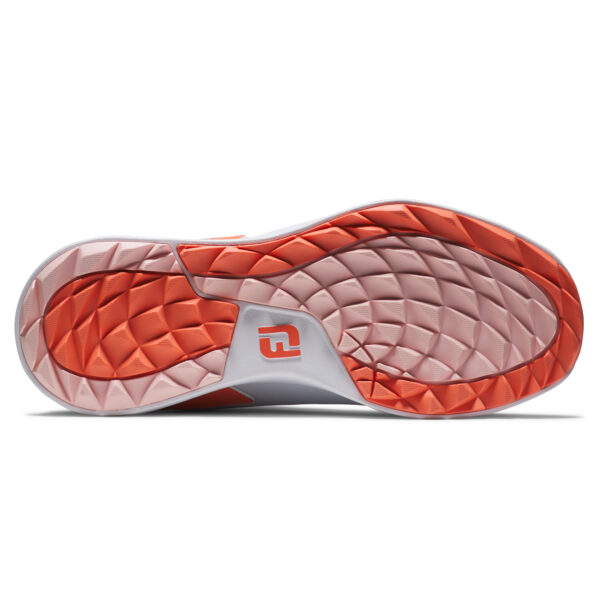 Footjoy Performa dames golfschoen wit koraal - Afbeelding 4
