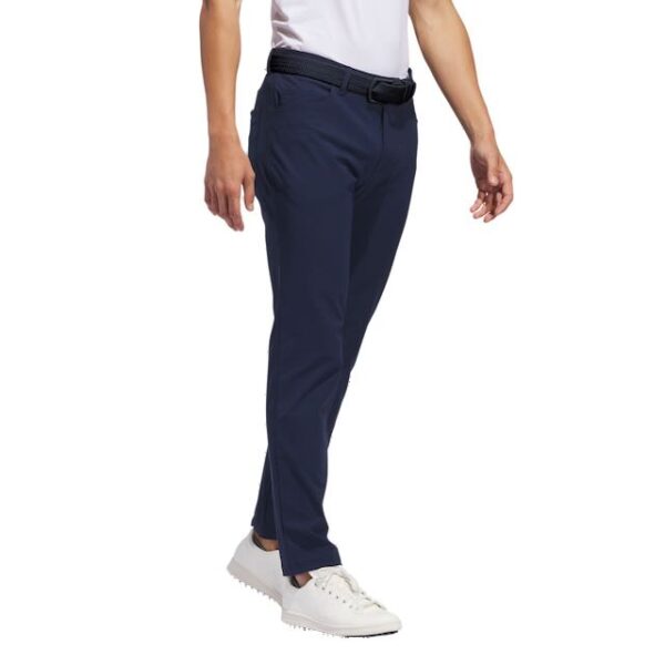 Adidas heren 5 pocket golf broek navy - Afbeelding 4