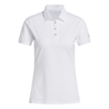 Adidas dames golf polo korte mouw white