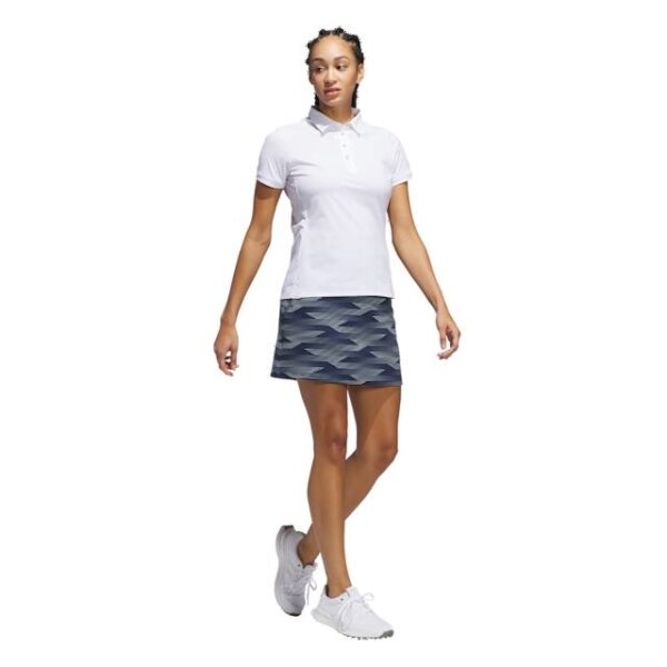 Adidas dames golf polo korte mouw white - Afbeelding 12