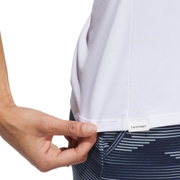 Adidas dames golf polo korte mouw white - Afbeelding 11
