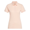 Adidas dames golf polo korte mouw powder coral