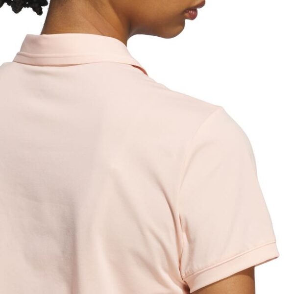 Adidas dames golf polo korte mouw powder coral - Afbeelding 10