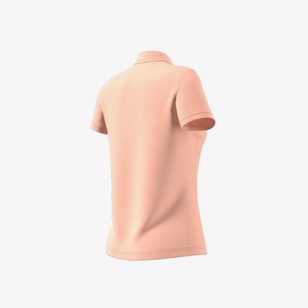 Adidas dames golf polo korte mouw powder coral - Afbeelding 6