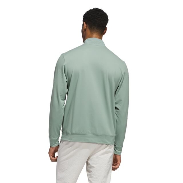 Adidas heren golf sweater silver green - Afbeelding 5