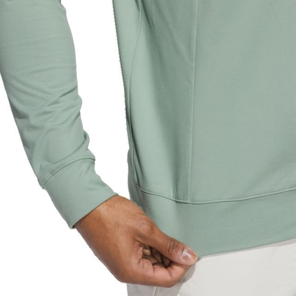 Adidas heren golf sweater silver green - Afbeelding 3