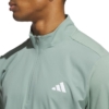 Adidas heren golf sweater silver green - Afbeelding 2