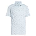 Adidas heren mesh golf polo wonder blue navy