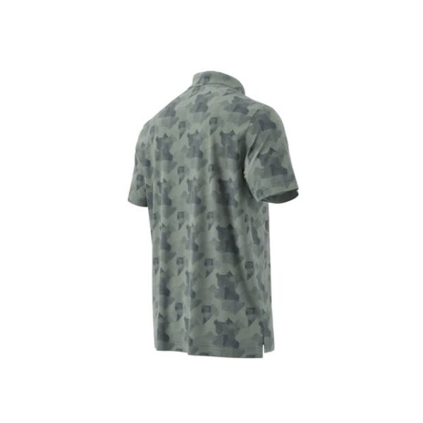 Adidas go to heren golf polo silver green navy - Afbeelding 6
