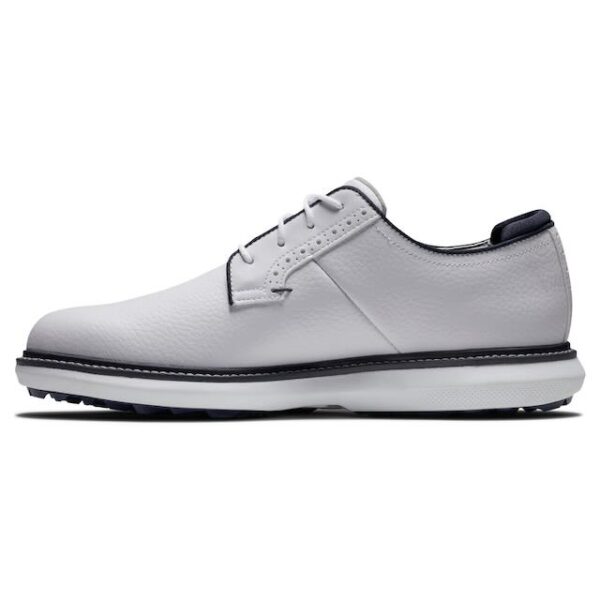 Footjoy Traditions heren golfschoen wit blauw