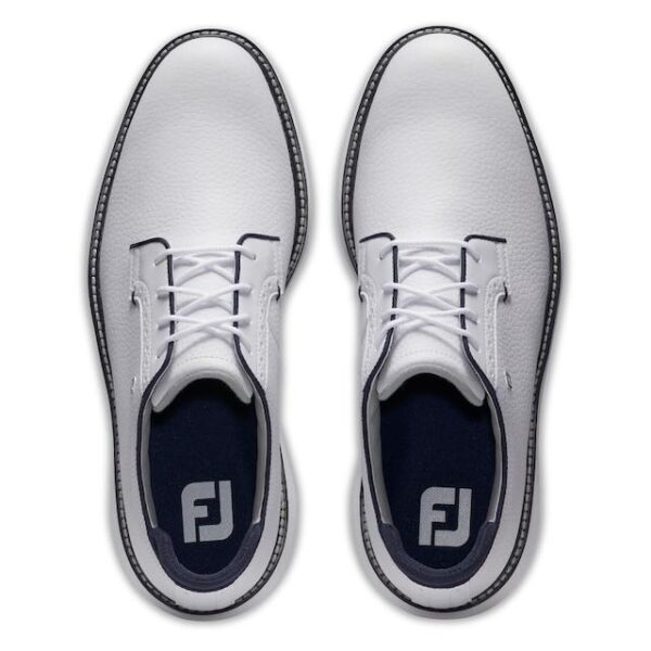 Footjoy Traditions heren golfschoen wit blauw - Afbeelding 6