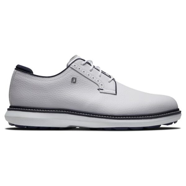 Footjoy Traditions heren golfschoen wit blauw - Afbeelding 4