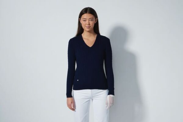 Daily sports Madelene dames golf pullover navy