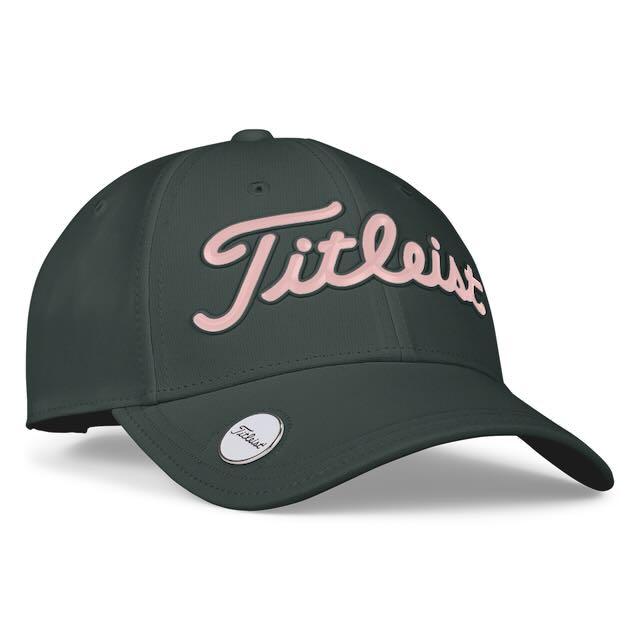 Titleist dames ball marker cap pine pink