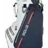 Big max Aqua style 4 waterproof cartbag white navy red