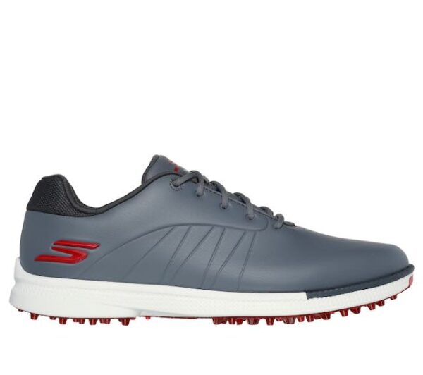 Skechers Go golf tempo GF heren golfschoen grijs rood