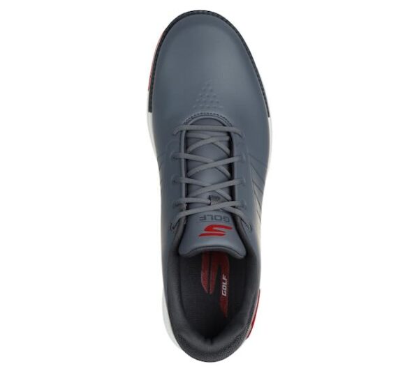 Skechers Go golf tempo GF heren golfschoen grijs rood