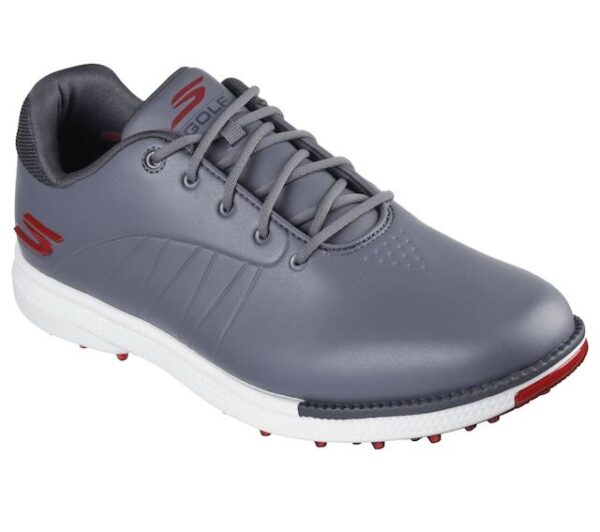 Skechers Go golf tempo GF heren golfschoen grijs rood - Afbeelding 3