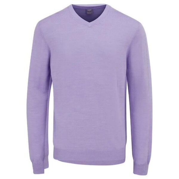 Ping Sullivan heren golf v-neck sweater purple