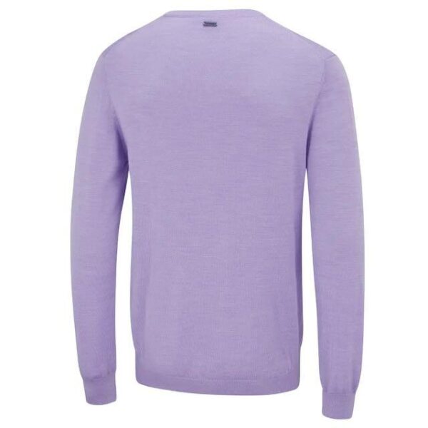 Ping Sullivan heren golf v-neck sweater purple - Afbeelding 2