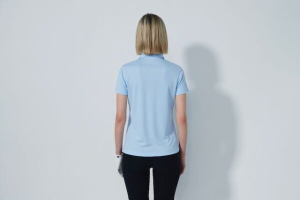 Daily sports Peoria dames golf polo licht blauw - Afbeelding 2