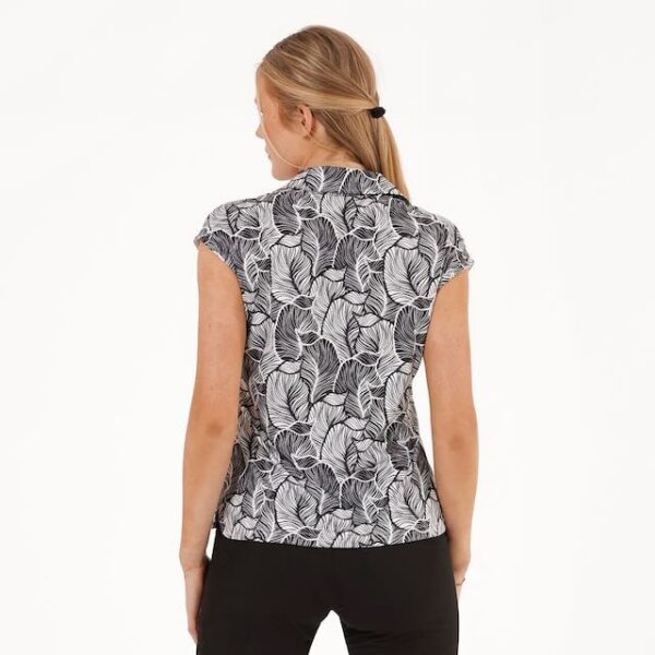 Func Factory Alice golf top black print - Afbeelding 5