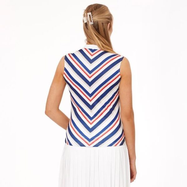 Func factory Zoe golf top multi stripe - Afbeelding 10