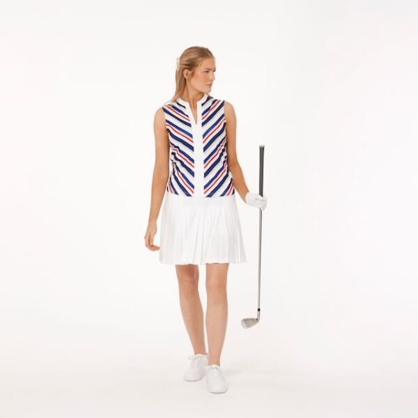 Func factory Zoe golf top multi stripe - Afbeelding 6