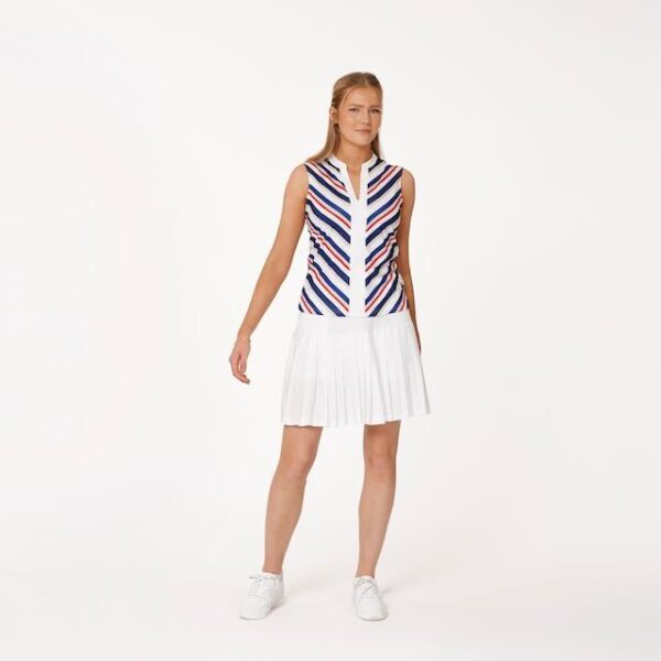 Func factory Zoe golf top multi stripe - Afbeelding 4