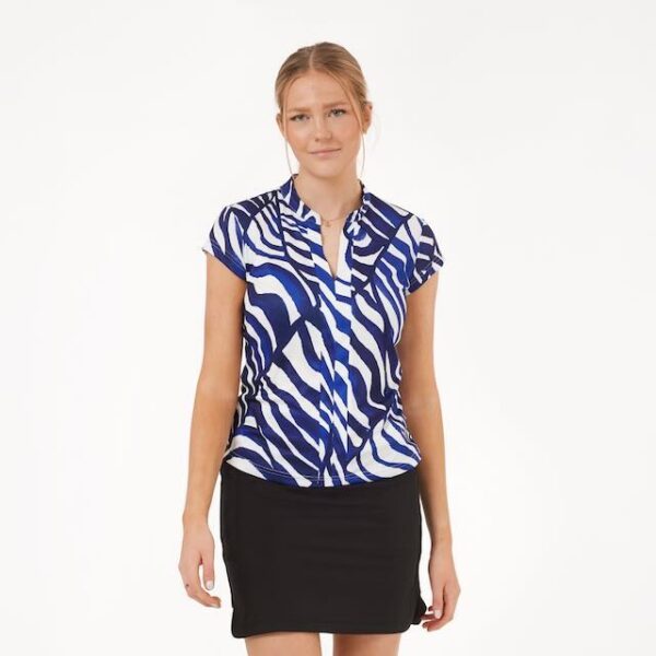 Func factory Sky golf top blue zebra - Afbeelding 3