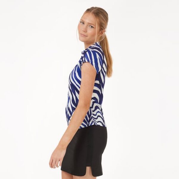 Func factory Sky golf top blue zebra - Afbeelding 2