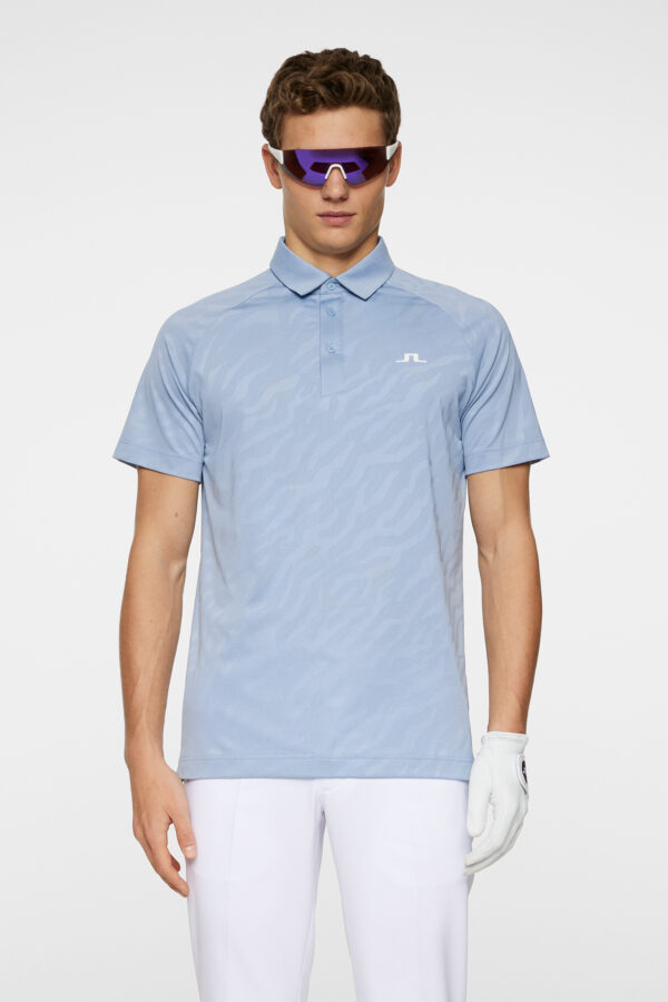 J. Lindeberg Wilhelm heren golf polo rain washed - Afbeelding 6