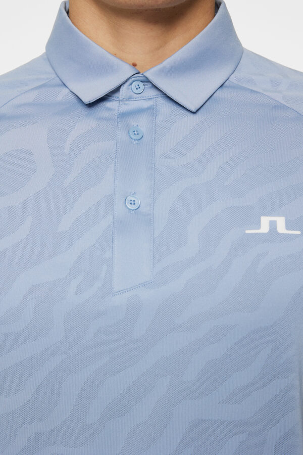 J. Lindeberg Wilhelm heren golf polo rain washed - Afbeelding 2