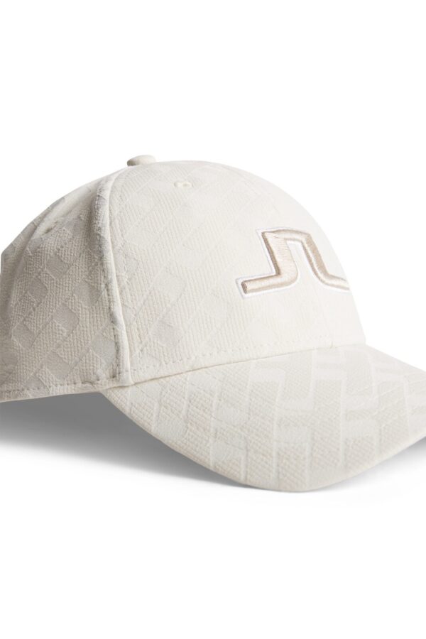 J. Lindeberg Anga jacquard cap geo moonbeam - Afbeelding 2