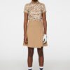 J. Lindeberg tour tech dames golf polo tigers eye - Afbeelding 4