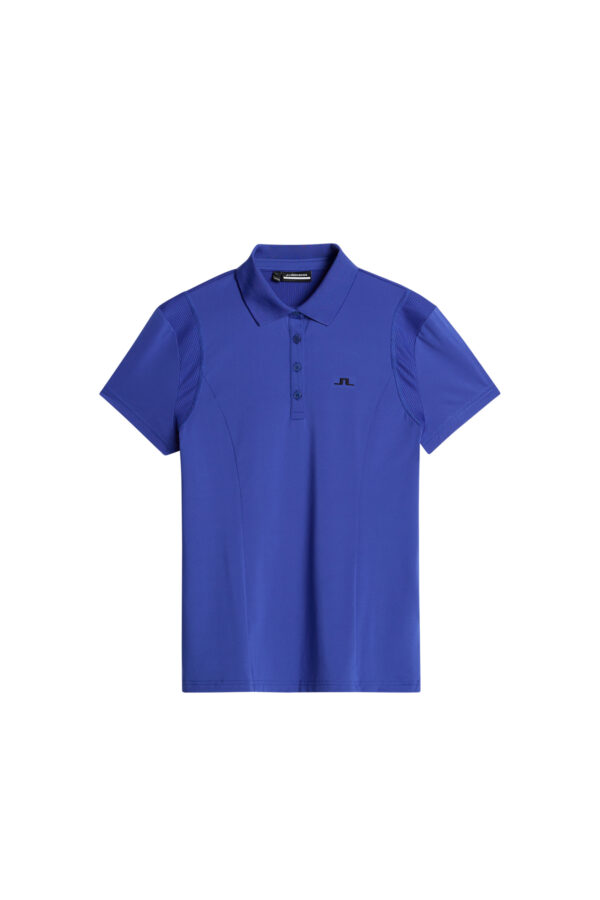 J. Lindeberg Zuri dames golf polo clematis blue
