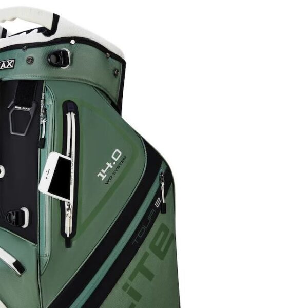 Big max Drilite hybrid tour stand bag olive green black - Afbeelding 4