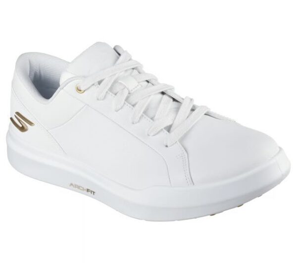 Skechers dames golfschoen Go golf drive 6 wit goud - Afbeelding 4