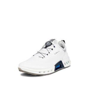 Ecco heren golfschoenen biom c4 white black met BOA sluiting