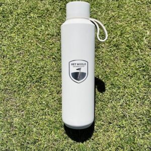 Flaske Evo drinkfles met het logo van golfbaan het woold pale