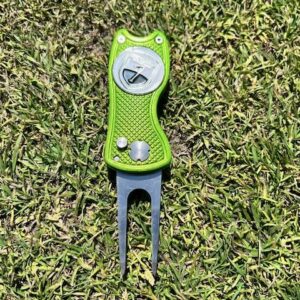 Pitchfork met woold marker licht groen