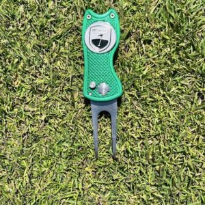 Pitchfork met woold marker groen