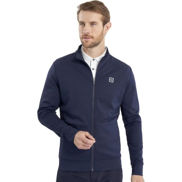 Calvin klein Concord full zip sweater navy - Afbeelding 2